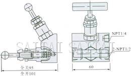 Structure of EF-2 2-Valve Manifold pic 2 