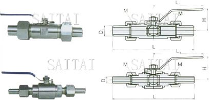 PN 6.4 MPa- Welded Ends-Dimensions