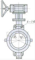 D71/371F46/F3-10/10C/10P ANSI:125Lb /150Lb结构图1