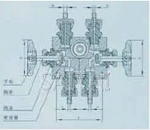组合液面阀结构图