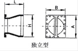 ENINEX-06 系列、ENINEX-07系列鸭嘴阀结构图2